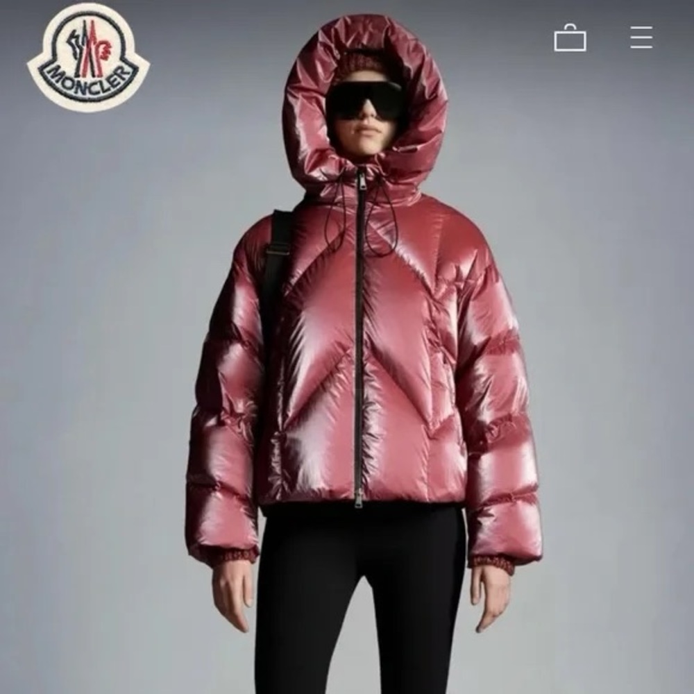 MONCLER size 1
Pink Down Chevron Frele Jacket